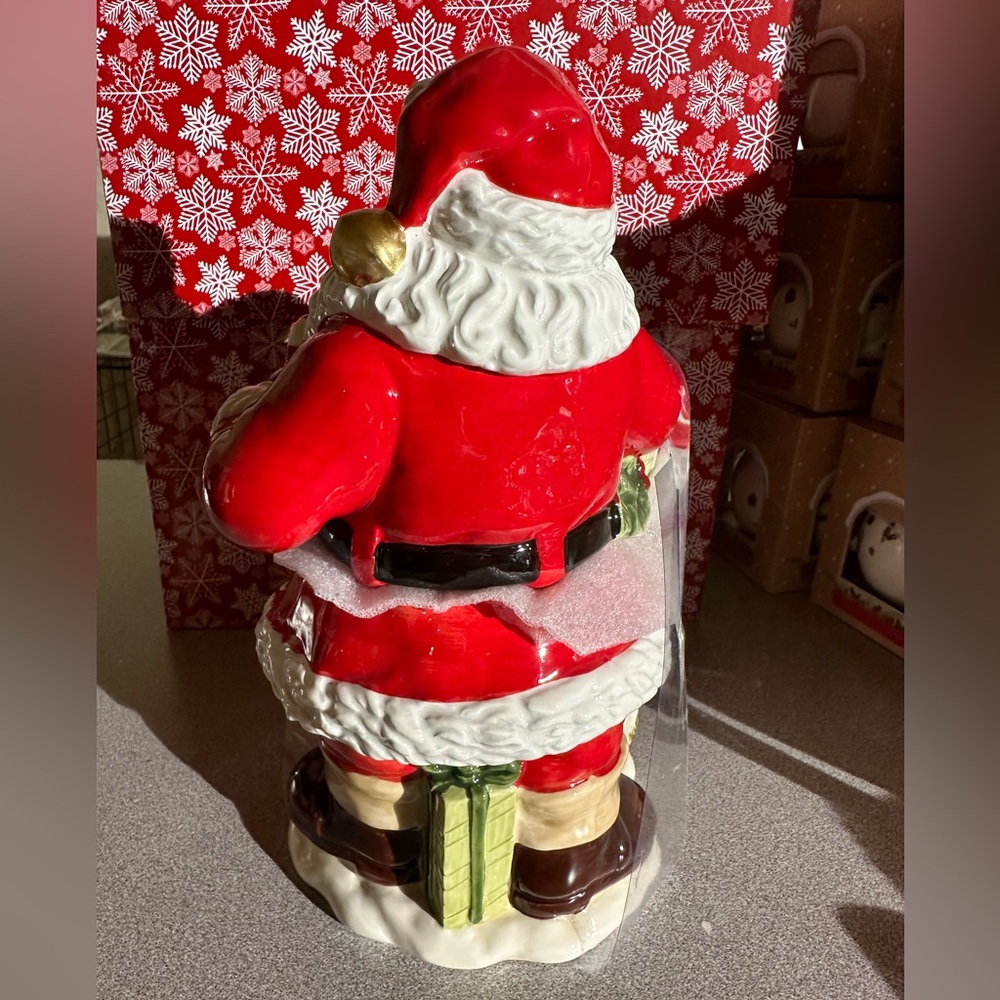 African American Santa Cookie Jar NWT - Picture 4 of 5